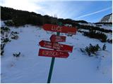 Planina Ravne - Kocbekov dom na Korošici